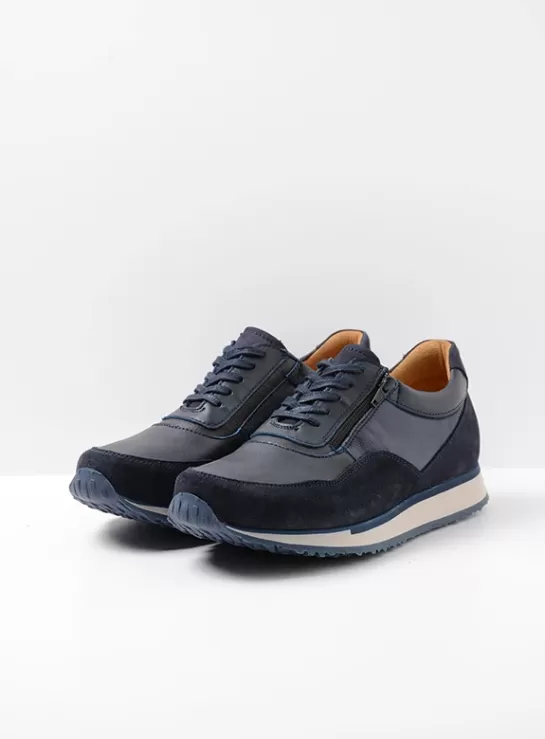 Wolky e-Runner<Heren Veterschoenen | Sneakers