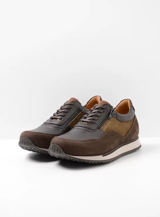 Wolky e-Runner<Heren Veterschoenen | Sneakers