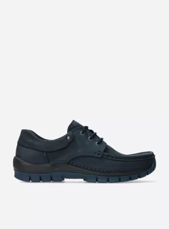 Wolky Fly men<Heren Comfortschoenen | Veterschoenen