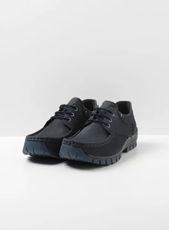 Wolky Fly men<Heren Comfortschoenen | Veterschoenen